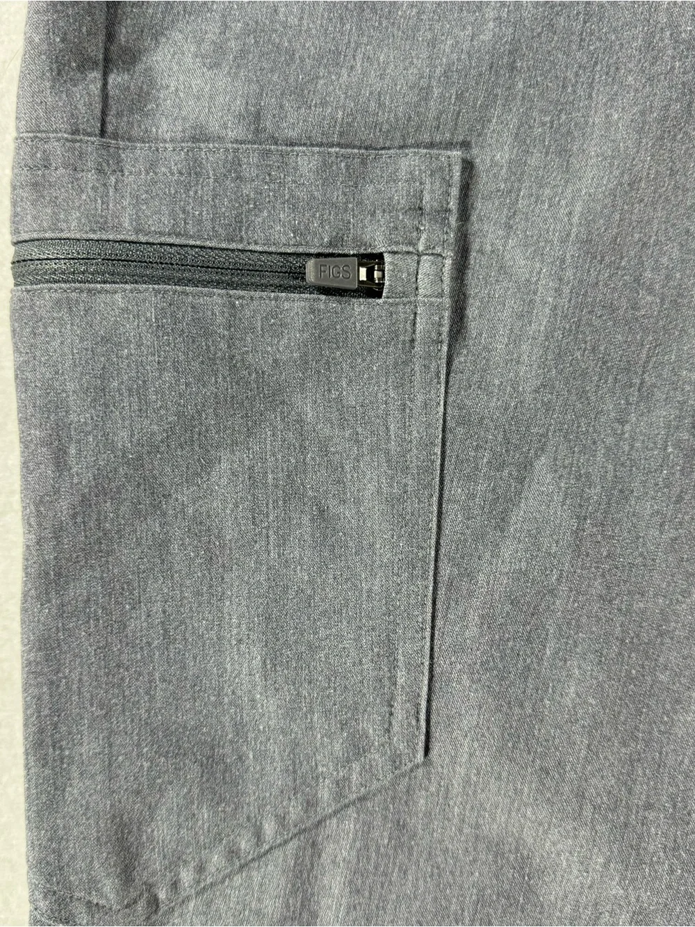 High Waisted Zamora scrub pants jogger medical nurse vet clinical stretch L